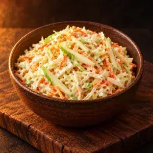 Jablečný coleslaw – ilustrační vizualizace